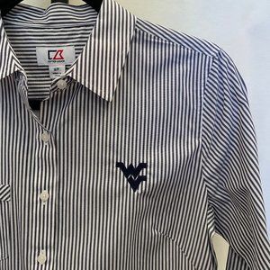 Cutter and Buck WVU Logo Button Down